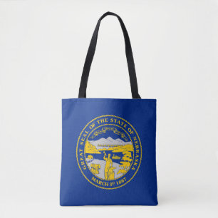 Tote Bag Drapeau de l'État du Nebraska
