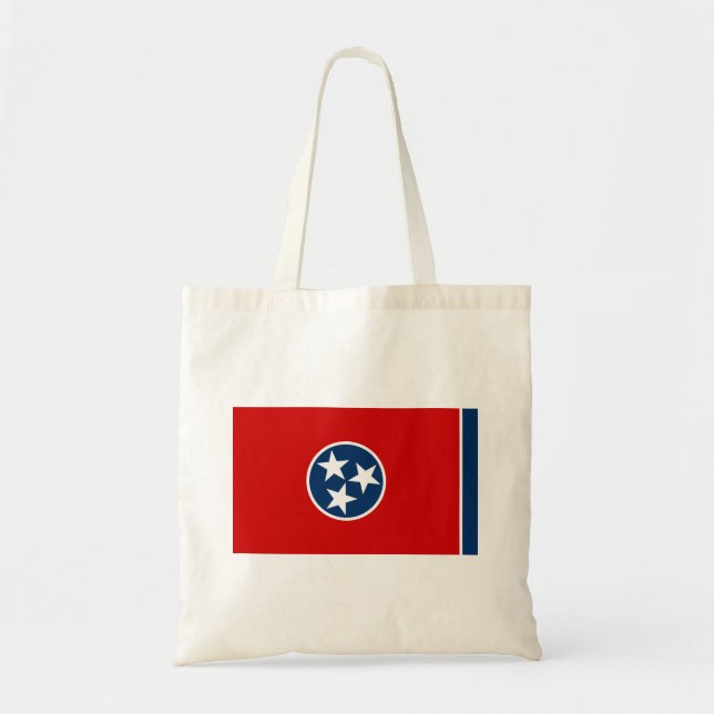 Tote Bag Drapeau de l'État du Tennessee (Devant)