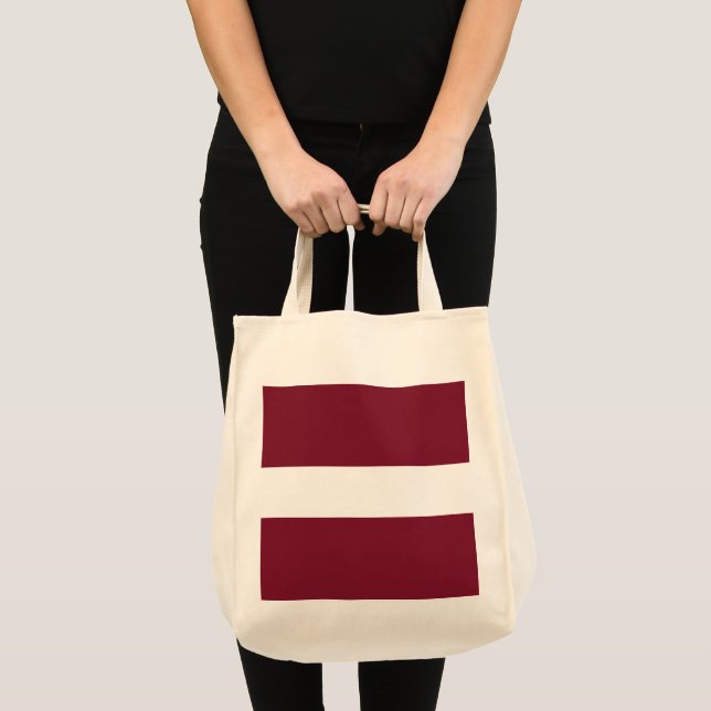 Tote Bag Drapeau de Lettonie (Devant (produit))