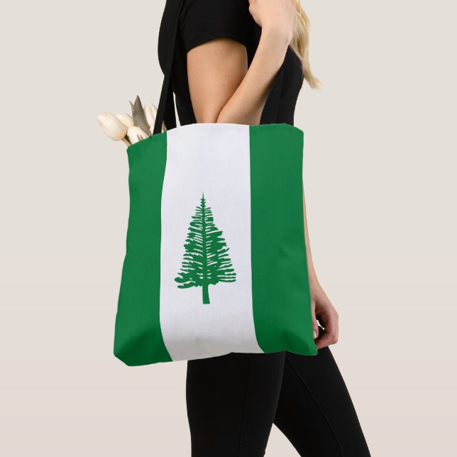 Tote Bag Drapeau de l'île Norfolk (De près)
