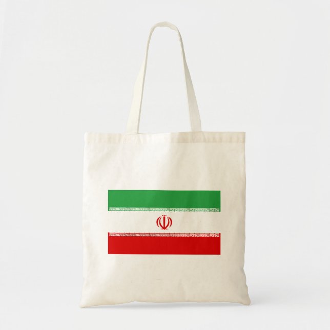 Tote Bag Drapeau de l'Iran (Devant)