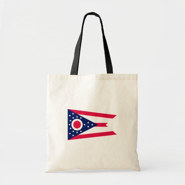 Tote Bag Drapeau de l'Ohio (Devant)