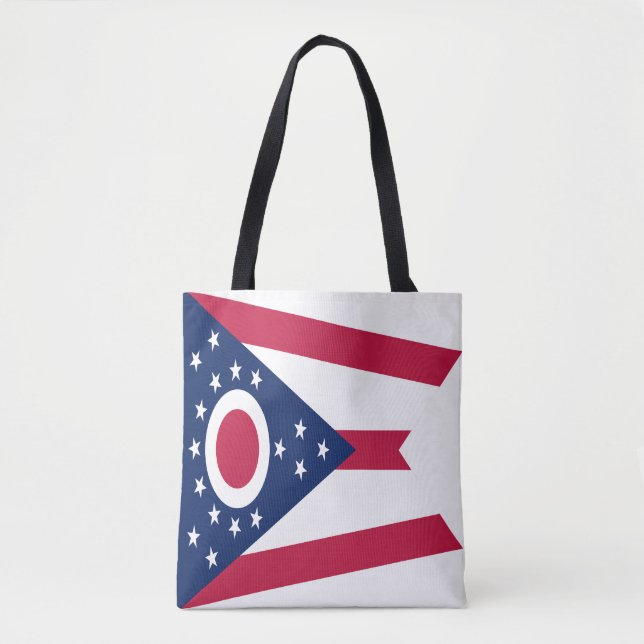 Tote Bag Drapeau de l'Ohio (Devant)