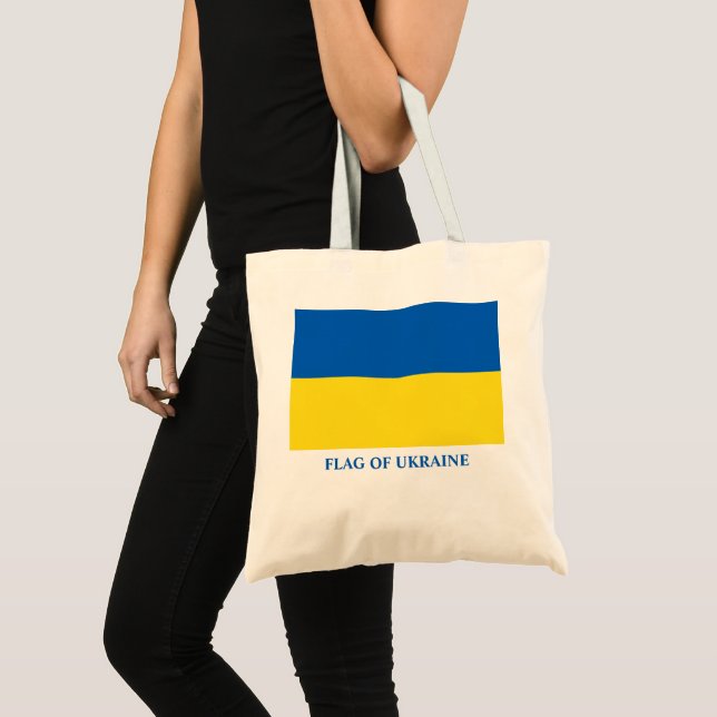 Tote Bag Drapeau de l'Ukraine (Devant (produit))