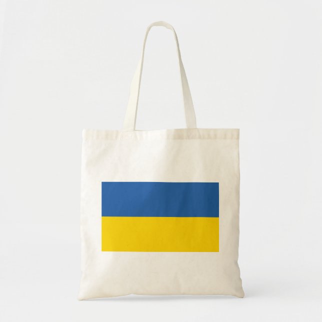 TOTE BAG DRAPEAU DE L'UKRAINE (Devant)