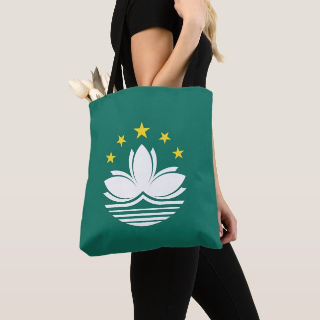 Tote Bag Drapeau de Macao (De près)
