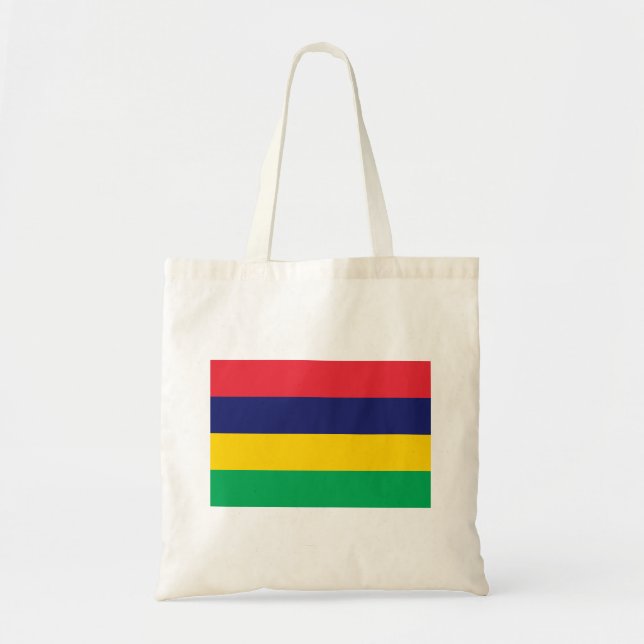 Tote Bag Drapeau de Maurice (Devant)