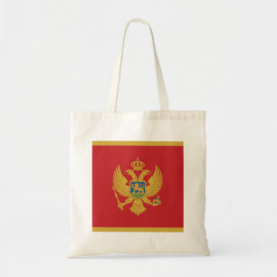 Tote Bag Drapeau de Monténégro