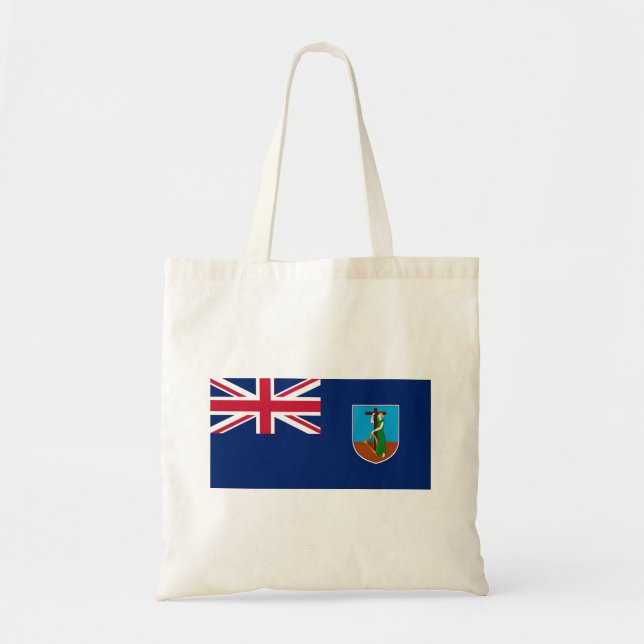 Tote Bag Drapeau de Montserrat (Devant)