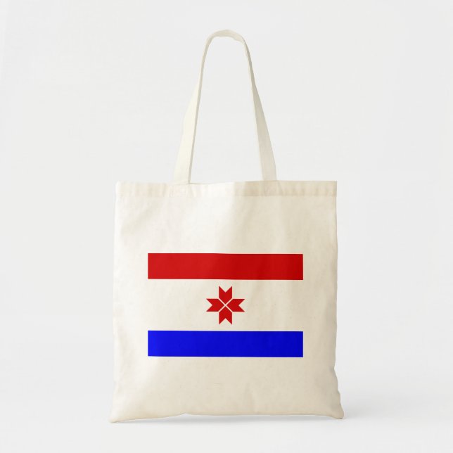 Tote Bag Drapeau de Mordovie (Devant)