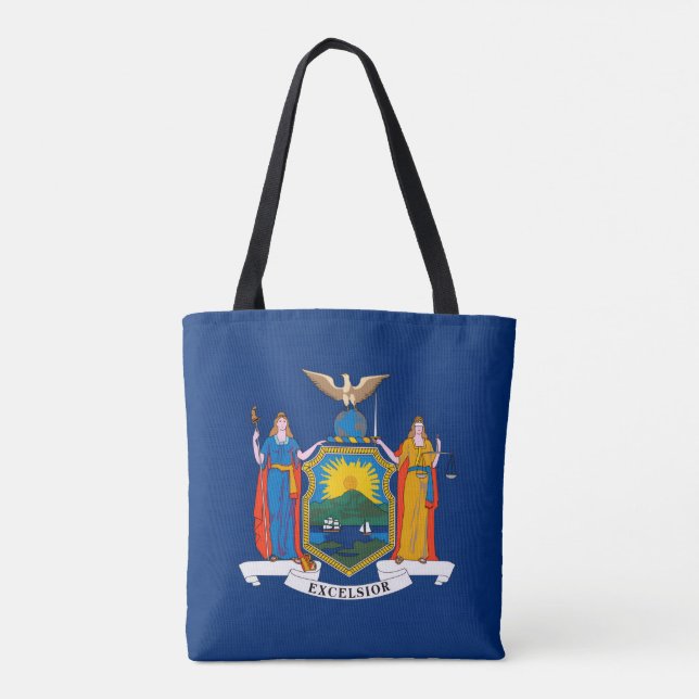 Tote Bag Drapeau de New York (Dos)