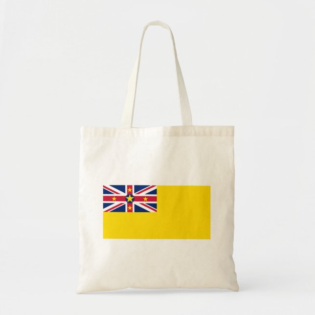 Tote Bag Drapeau de Niue (Devant)
