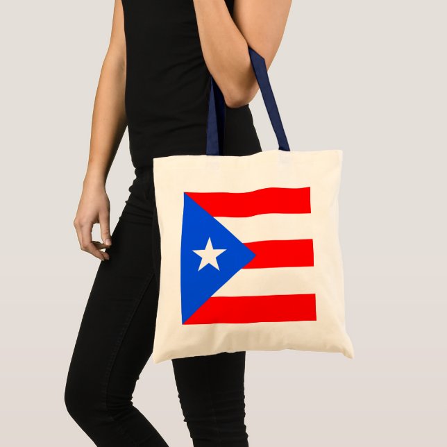 Tote Bag Drapeau de Porto Rico (Devant (produit))