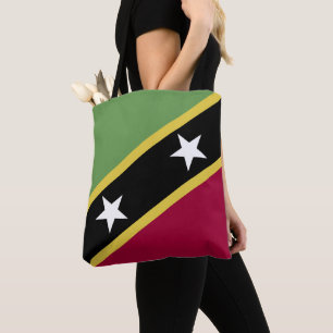 Tote Bag Drapeau de Saint-Kitset-Nevis