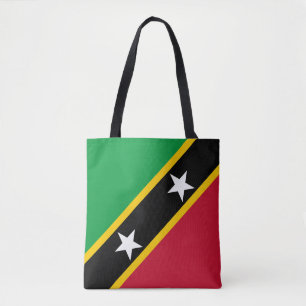 Tote Bag Drapeau de Saint-Kitts-et-Nevis