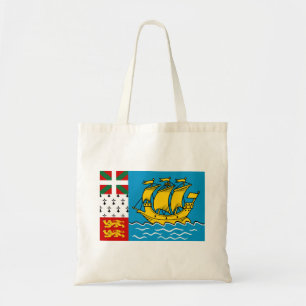 Tote Bag Drapeau de Saint-Pierre-et-Miquelon