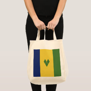 Tote Bag Drapeau de Saint-Vincent-et-les Grenadines