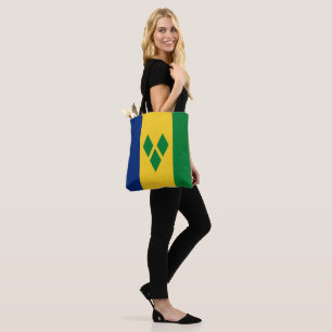 Tote Bag Drapeau de Saint-Vincent-et-les Grenadines Vincy