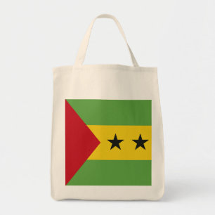 Tote Bag Drapeau de Sao Tomé-et-Principe