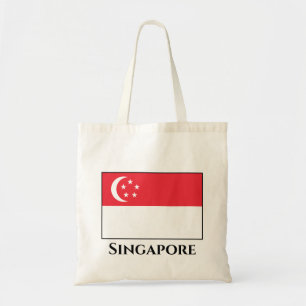 Tote Bag Drapeau de Singapour