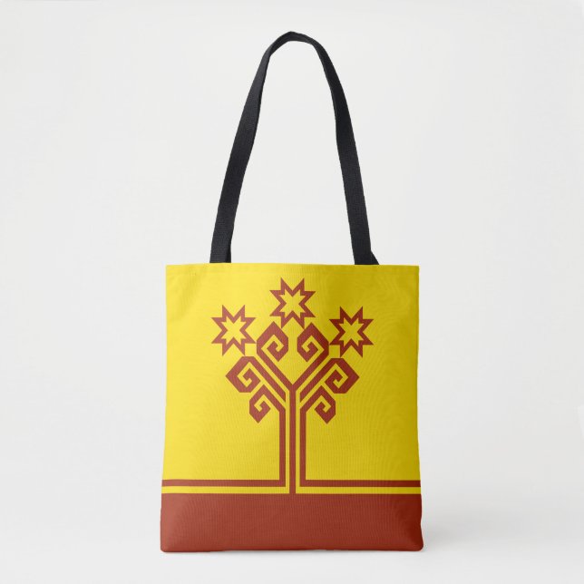 Tote Bag Drapeau de Tchouvachie (Devant)