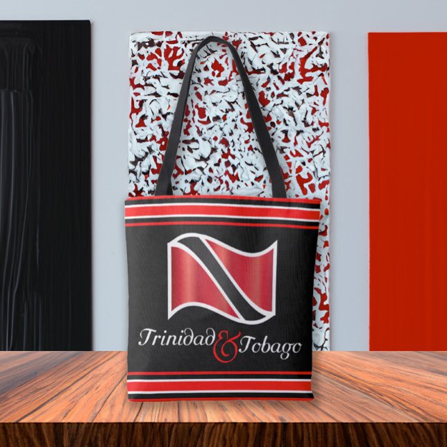 Tote Bag Drapeau de Trinité-et-Tobago (Créateur téléchargé)