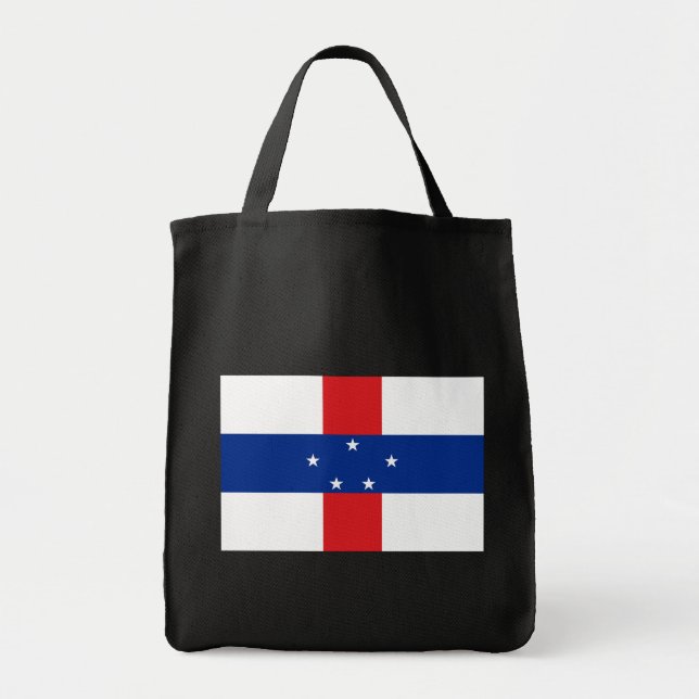 Tote Bag Drapeau des Antilles néerlandaises (Devant)