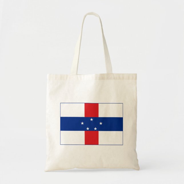 Tote Bag Drapeau des Antilles néerlandaises (Devant)