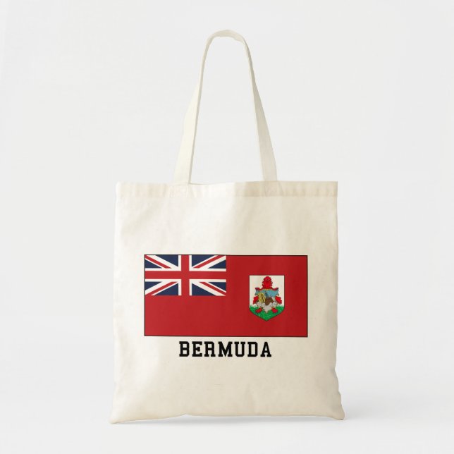 Tote Bag Drapeau des Bermudes (Devant)