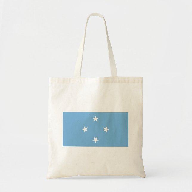 Tote Bag Drapeau des États fédérés de Micronésie (Devant)