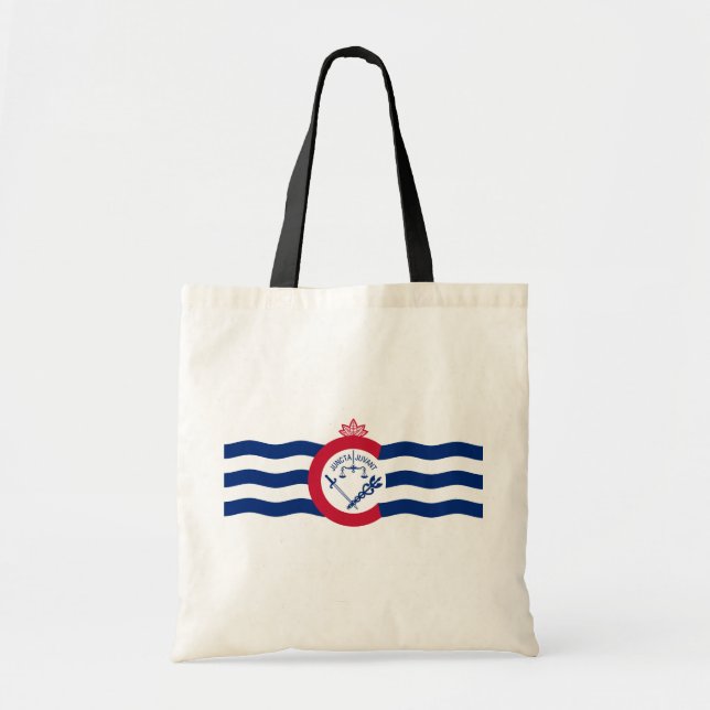 Tote Bag Drapeau des États-Unis, Cincinnati, Ohio (Devant)