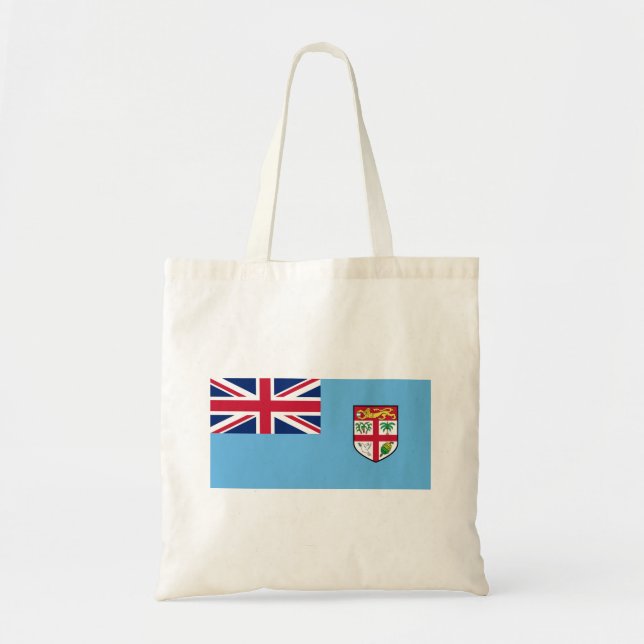 Tote Bag Drapeau des Fidji (Devant)