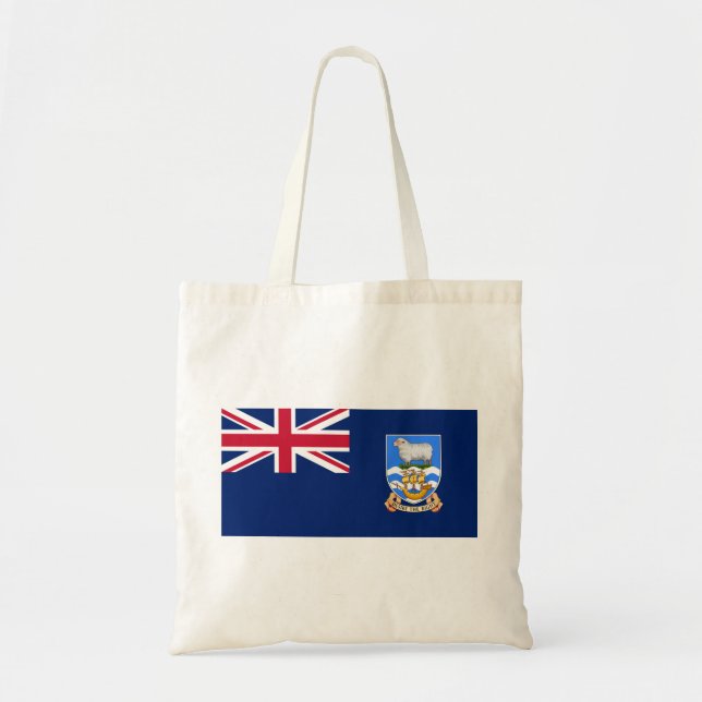 Tote Bag Drapeau des îles Falkland (Territoire britannique) (Devant)