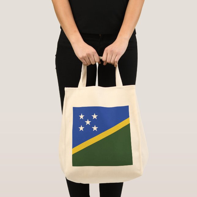 Tote Bag Drapeau des Îles Salomon (Devant (produit))