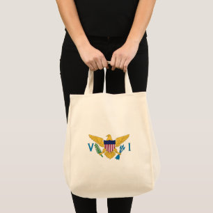 Tote Bag Drapeau des îles Vierges américaines