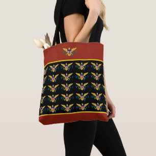 Tote Bag Drapeau des îles Vierges américaines USVI Caraïbes