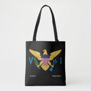 Tote Bag Drapeau des îles Vierges américaines USVI St. C