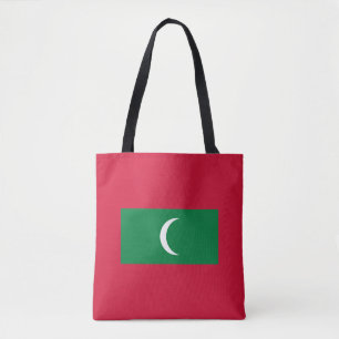 Tote Bag Drapeau des Maldives