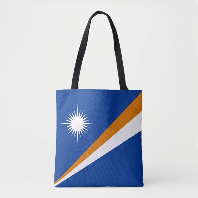 Tote Bag Drapeau des Marshall Islands (Devant)