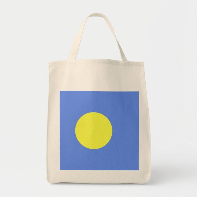 Tote Bag Drapeau des Palaos (Devant)