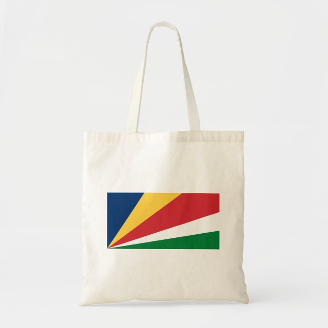 Tote Bag Drapeau des Seychelles (Devant)