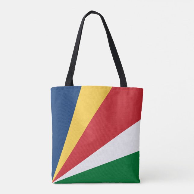 Tote Bag Drapeau des Seychelles (Dos)