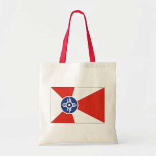 Tote Bag Drapeau des TCI de Wichita le Kansas
