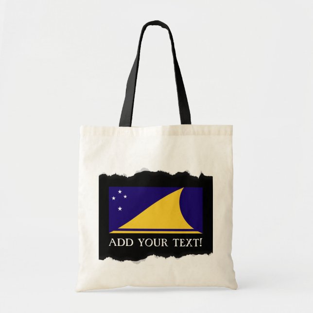 Tote Bag Drapeau des Tokélaou (Devant)