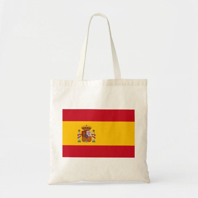 Tote Bag drapeau d'espagne (Devant)