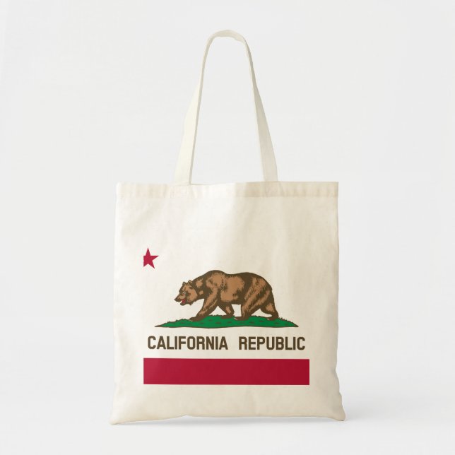 Tote Bag Drapeau d'État de Californie (Devant)