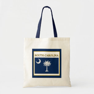 Tote Bag Drapeau d'État de Caroline du Sud Design Budget Sa