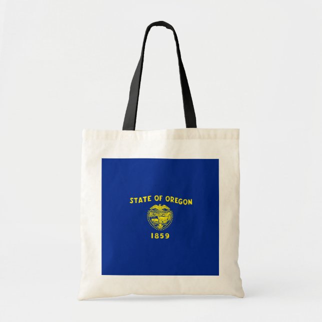 Tote Bag Drapeau d'État de l'Oregon (Devant)