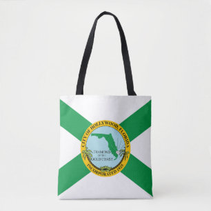 Tote Bag Drapeau d'Hollywood, Floride