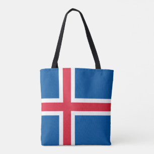 Tote Bag Drapeau d'Islande